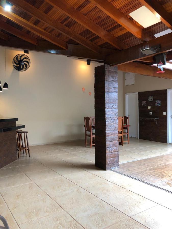 Villa Casa Temporada Olimpia 8 Pessoas Com Piscina Exterior foto
